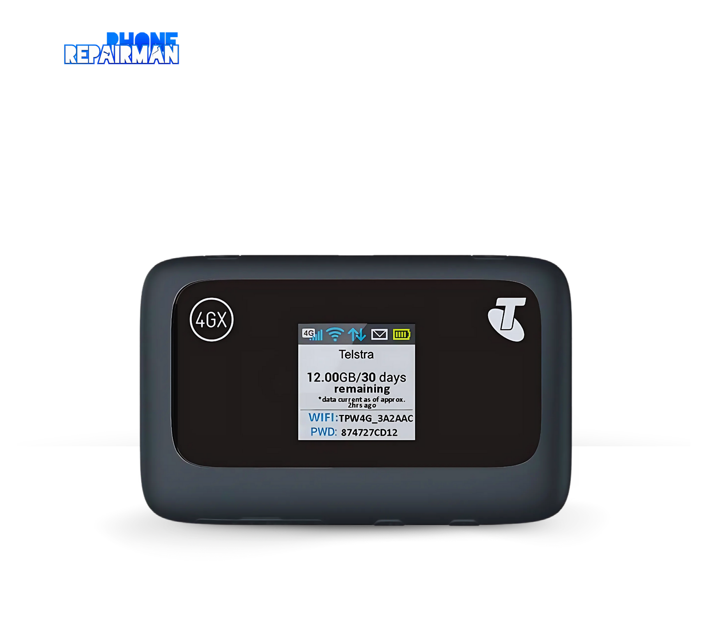 ZTE 4GX Wi-Fi Plus Telstra Pre-Paid (MF910Y) - BLACK Phone Repairman Muswellbrook ZTE 4GX Wi-Fi Plus Telstra Pre-Paid (MF910Y) - BLACK Phone Repairman Muswellbrook